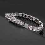 Lắc tay 6.5mm Tennis Chain Bracelet Round Mix Cut Cubic Zirconia Iced LT-CZ-10003