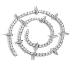 Dây chuyền 5mm Black Panther Tennis Necklace Men. DC-CZ-10006
