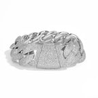 Lắc tay 2-6 hàng đá CZ, Full Diamond CZ, Bubble Cuban Bracelet Iced Out Hip Hop - LT-CZ-10002