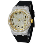 Hip Hop Men Watch Jewelry Square Bezel VVS Moissanite Iced Out DH-MS-10002