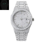 Hip Hop Jewelry Watch For Men Moissanite Iced Out Mechanical Watch 9015 Movement,DH-MS-10003