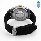Hip Hop Men Watch Jewelry Square Bezel VVS Moissanite Iced Out DH-MS-10002