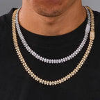 Dây chuyền Thánh Giá. Iced Out Brass Full CZ Micro Paved Cross Chain . DC-CZ-10003