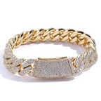 Lắc tay 2-6 hàng đá CZ, Full Diamond CZ, Bubble Cuban Bracelet Iced Out Hip Hop - LT-CZ-10002