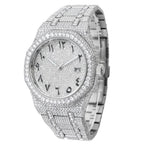 Hip Hop Jewelry Watch For Men Moissanite Iced Out Mechanical Watch 9015 Movement,DH-MS-10003