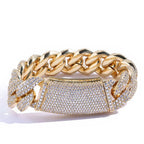 Lắc tay 2-6 hàng đá CZ, Full Diamond CZ, Bubble Cuban Bracelet Iced Out Hip Hop - LT-CZ-10002