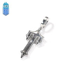 Mặt dây chuyền Cross CZ Stone Paved Bling Iced Out Anchor Cross Pendants Necklace MDC-CZ-10005