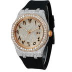 Hip Hop Men Watch Jewelry Square Bezel VVS Moissanite Iced Out DH-MS-10002