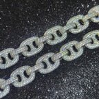 Dây chuyền 16MM CZ Miami Cuban Link Chain Bling Iced Out The Pig Nose Cuban Link LT-CZ-10009