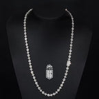 Dây chuyền, lắc tay ngôi sao. Mixed Quadrangular Star Tennis Chain Necklace CZ. DC-CZ-10005