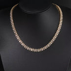 Dây chuyền Thánh Giá. Iced Out Brass Full CZ Micro Paved Cross Chain . DC-CZ-10003