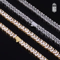 Dây chuyền hình giọt nước 6mm Iced Out Tennis Chain Water Drop Shape Cubic Zirconia. DC-CZ-10004