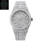 Hip Hop Jewelry Watch For Men Moissanite Iced Out Mechanical Watch 9015 Movement,DH-MS-10003
