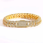 Lắc tay 2-6 hàng đá CZ, Full Diamond CZ, Bubble Cuban Bracelet Iced Out Hip Hop - LT-CZ-10002
